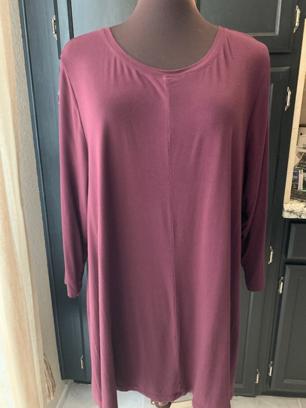 Lane Bryant Swing Top Plum 18/20